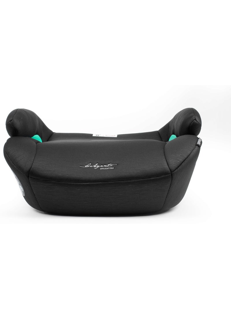 Cadeirinha de elevação Max Isize Isofix 125 - 150 cm Babyauto - INTENSE BLACK Preto - Kiabi