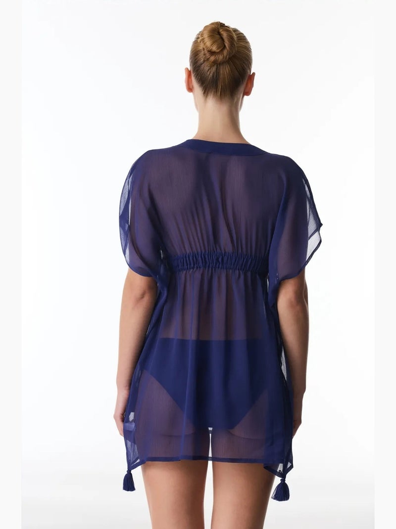 Caftan básico penti Azul-marinho - Kiabi
