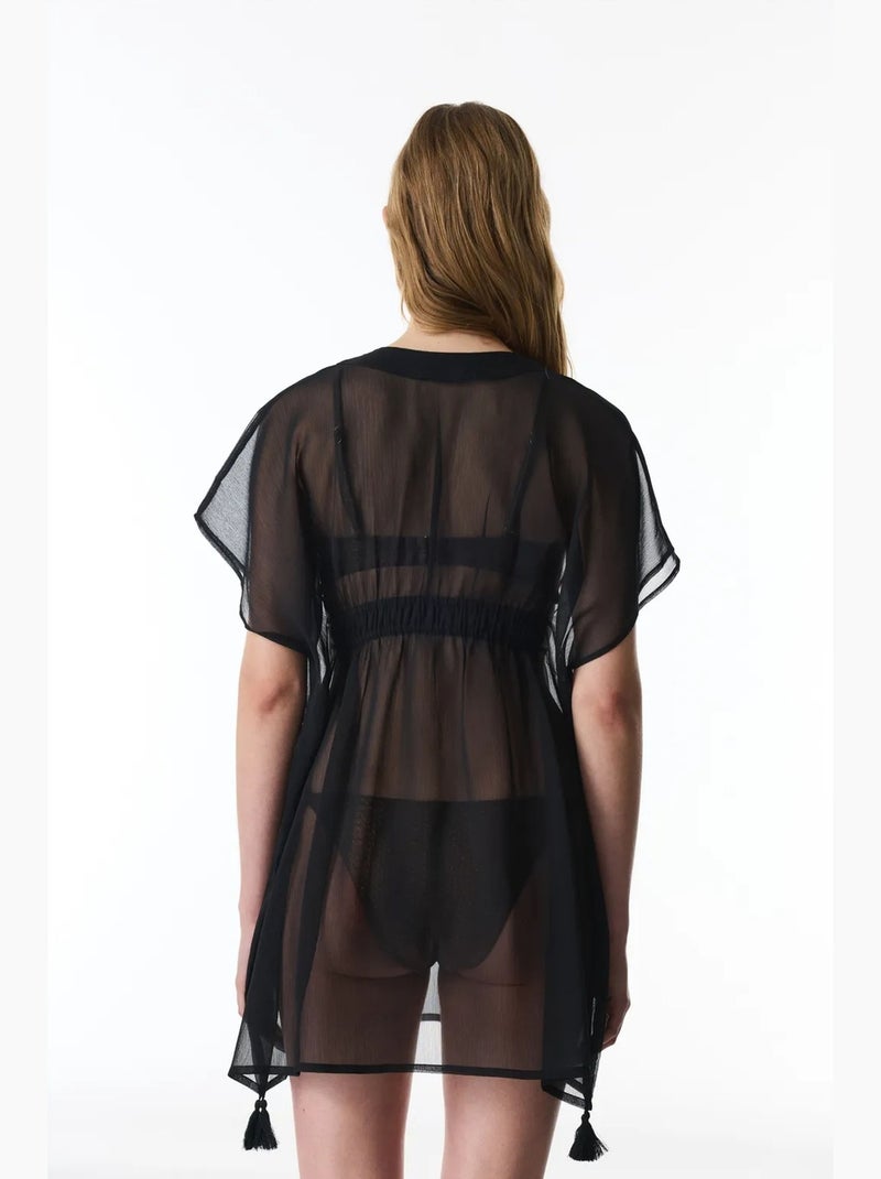Caftan básico penti Preto - Kiabi