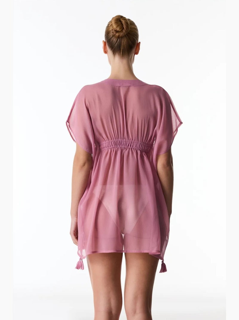 Caftan básico penti Rosa velho - Kiabi
