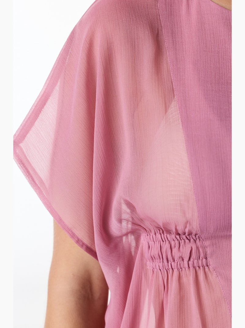 Caftan básico penti Rosa velho - Kiabi