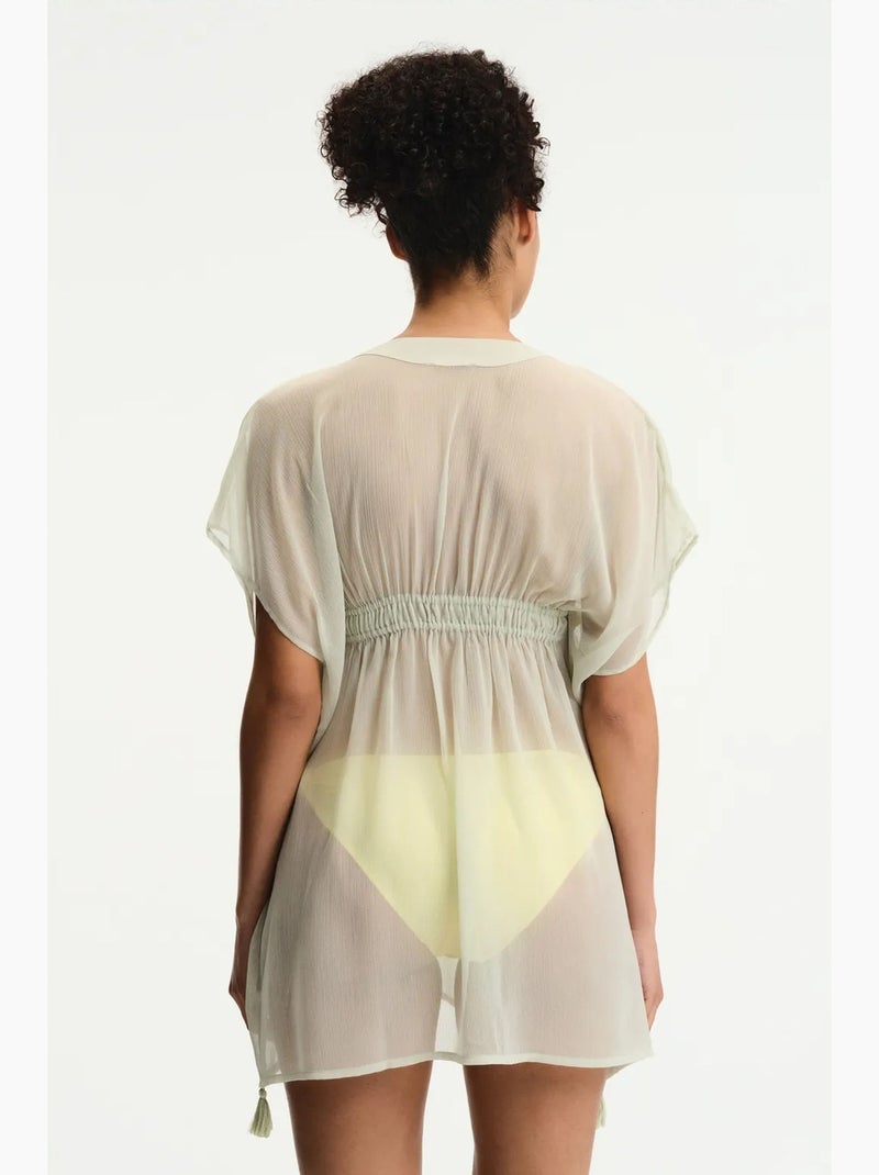 Caftan básico penti Verde menta - Kiabi