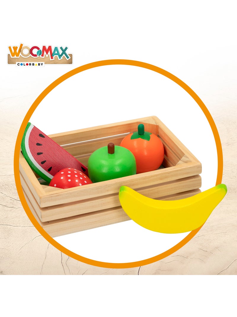 Caixa com alimentos de madeira WOOMAX N/D - Kiabi