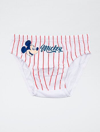Caixa de 3 cuecas "Disney" "Mickey" em algodão