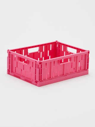 Caixa de arrumação de plástico (26 x 17 cm)