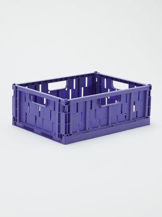 Caixa de arrumação de plástico (34 x 25 cm)