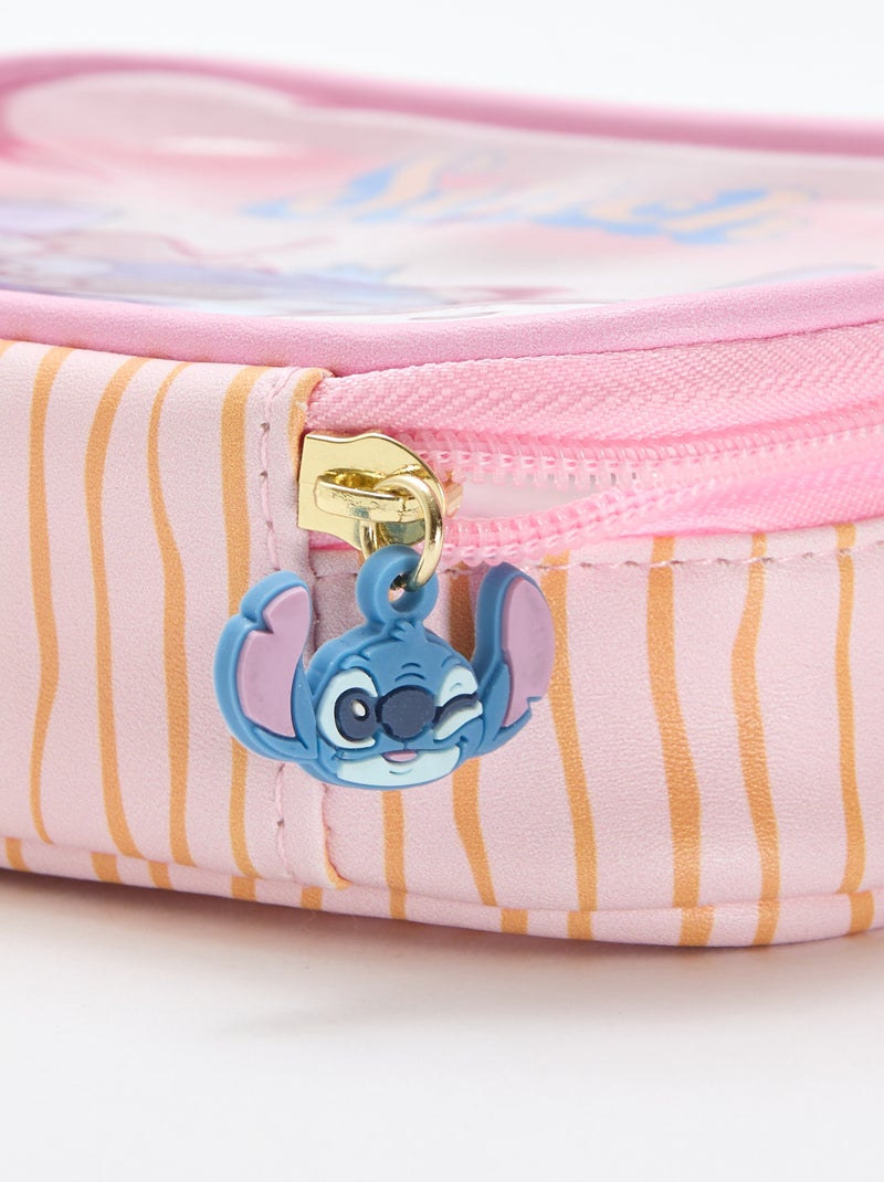 Caixa de arrumação \'Disney\' \'Stitch\' transparente Rosa - Kiabi