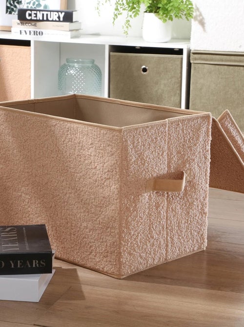 Caixa de arrumação em malha trama - Kiabi