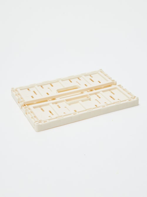 Caixa de arrumação em plástico (26 x 17 cm) - Kiabi