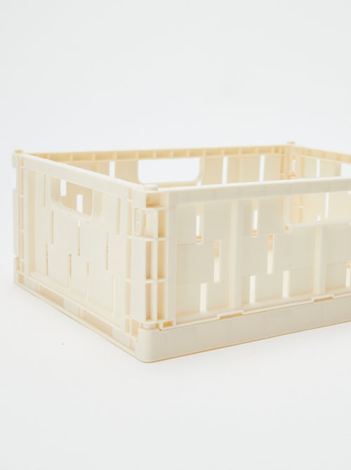 Caixa de arrumação em plástico (26 x 17 cm) - Kiabi