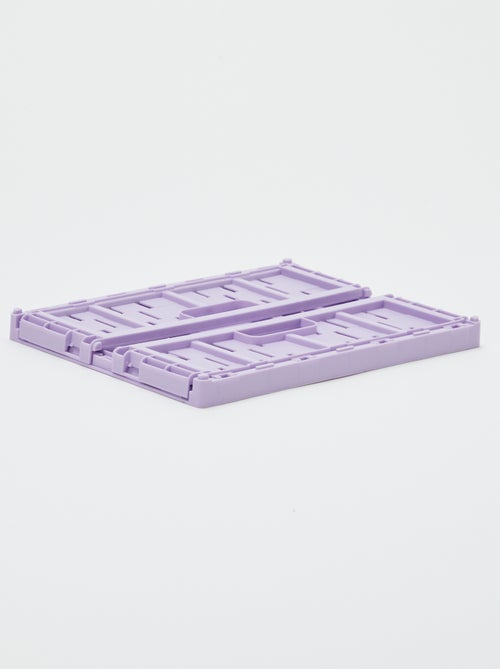 Caixa de arrumação em plástico (26 x 17 cm) - Kiabi