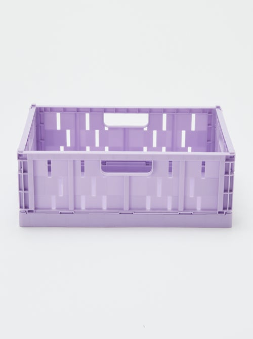 Caixa de arrumação em plástico (26 x 17 cm) - Kiabi