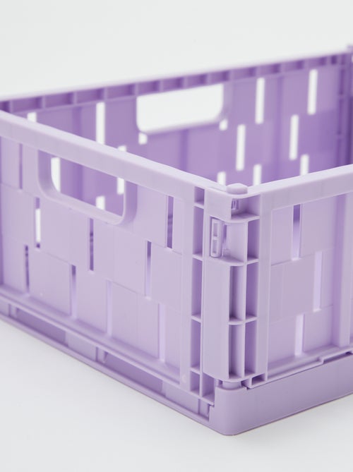 Caixa de arrumação em plástico (26 x 17 cm) - Kiabi