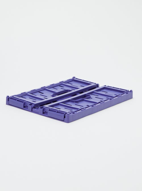 Caixa de arrumação em plástico (34 x 25 cm) - Kiabi