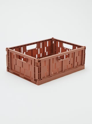 Caixa de arrumação em plástico (34 x 25 cm)
