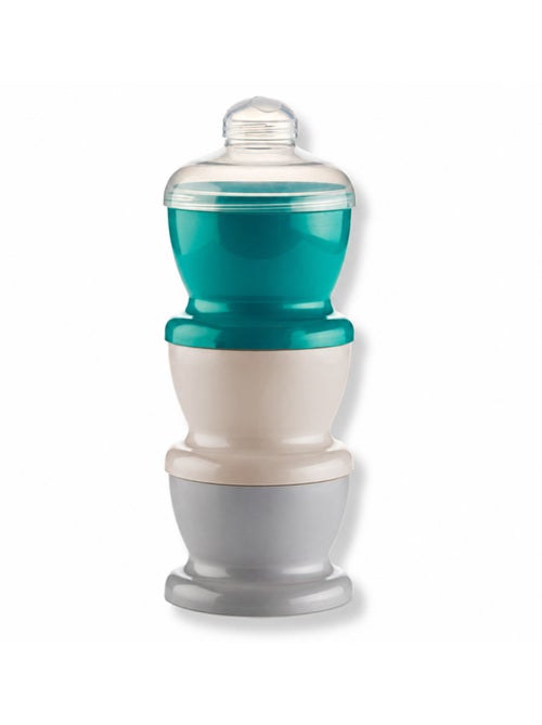 Caixa de transporte leite thermobaby com doseador empilhável 10x100 ml - Kiabi Caixa de transporte leite thermobaby com doseador empilhável 10x100 ml - Kiabi