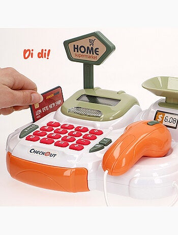 Caixa registadora interactiva com luz e som my home