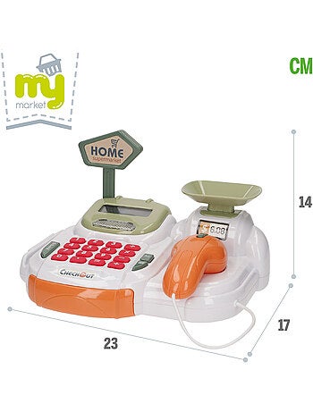 Caixa registadora interactiva com luz e som my home