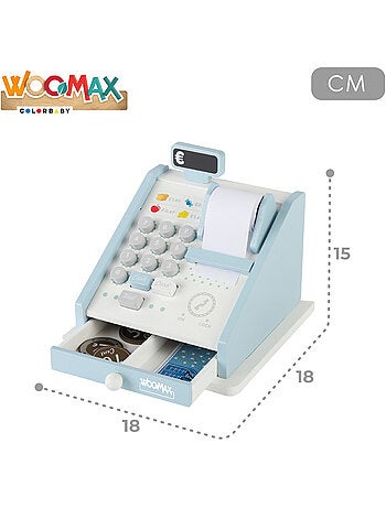 Caixa registradora de madeira WOOMAX