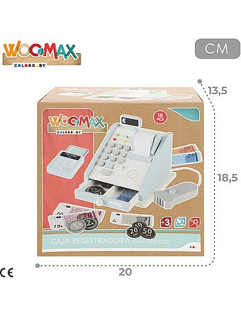 Caixa registradora de madeira WOOMAX