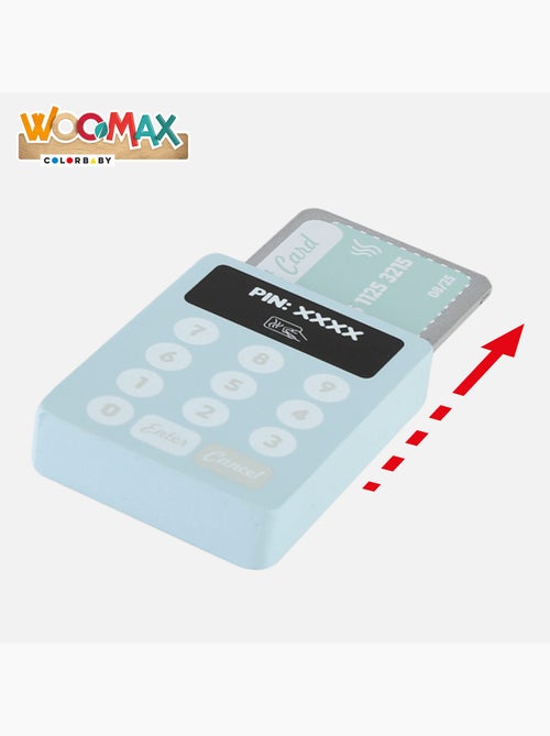 Caixa registradora de madeira WOOMAX - Kiabi Caixa registradora de madeira WOOMAX - Kiabi