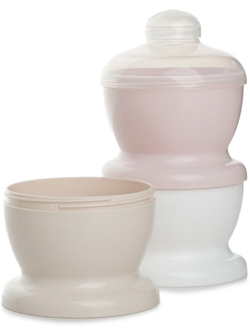 Caixa transport leite thermobaby empilhável 3 compartimentos 100 ml Rosa - Kiabi