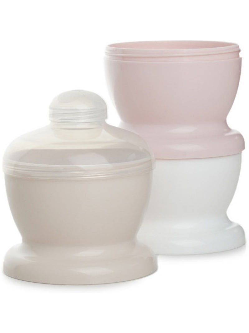 Caixa transport leite thermobaby empilhável 3 compartimentos 100 ml Rosa - Kiabi