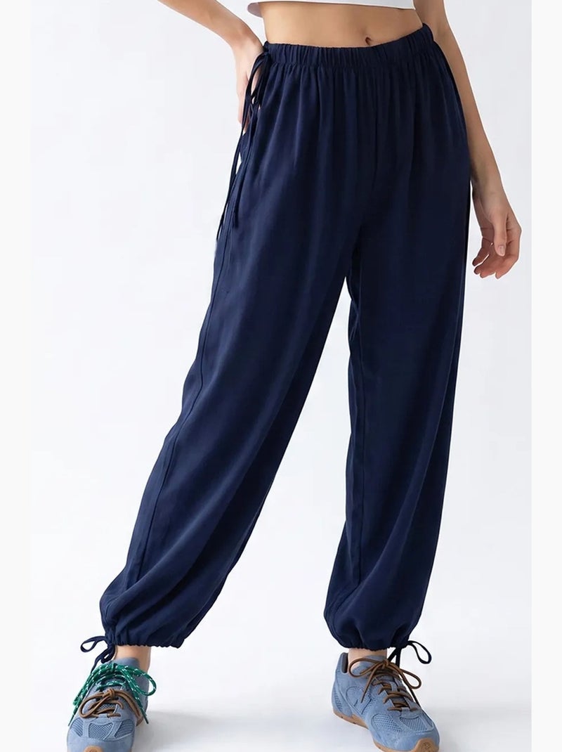 Calça de algodão mixray Azul-marinho - Kiabi