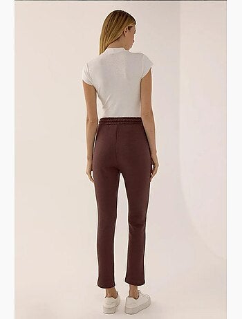 Calça de fato de treino slim fit com cordão hiccup