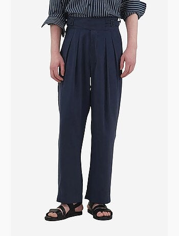 Calça de fato masculina giesto