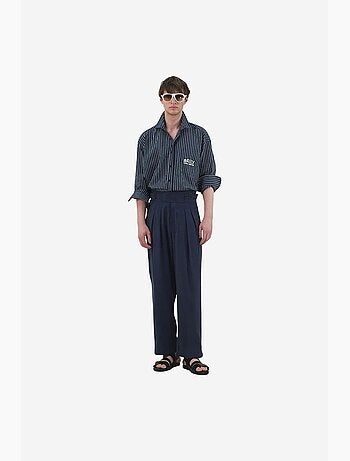 Calça de fato masculina giesto