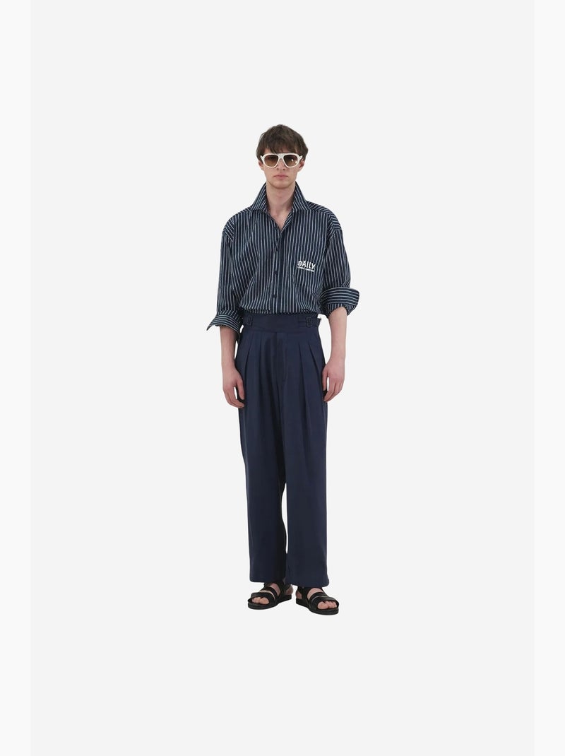Calça de fato masculina giesto Azul-marinho - Kiabi