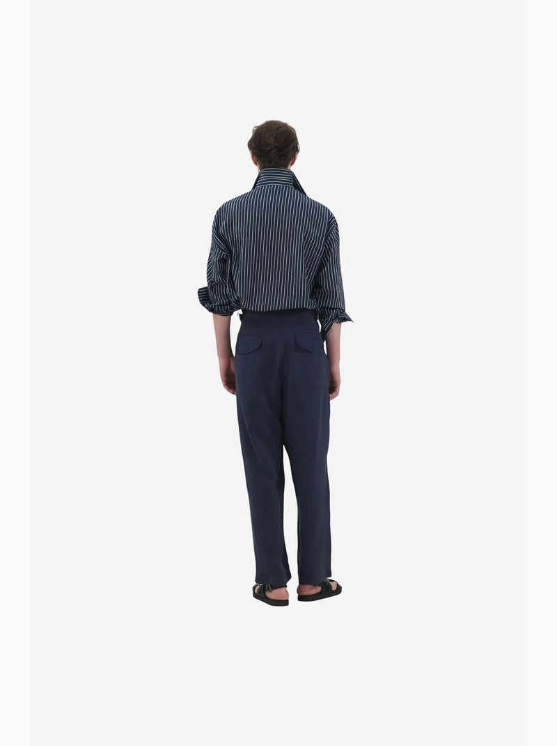 Calça de fato masculina giesto Azul-marinho - Kiabi