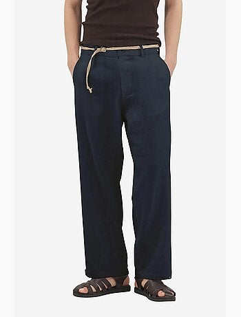 Calça de fato masculina giesto