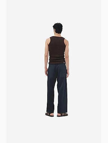 Calça de fato masculina giesto