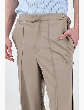 Calça de fato masculina giesto