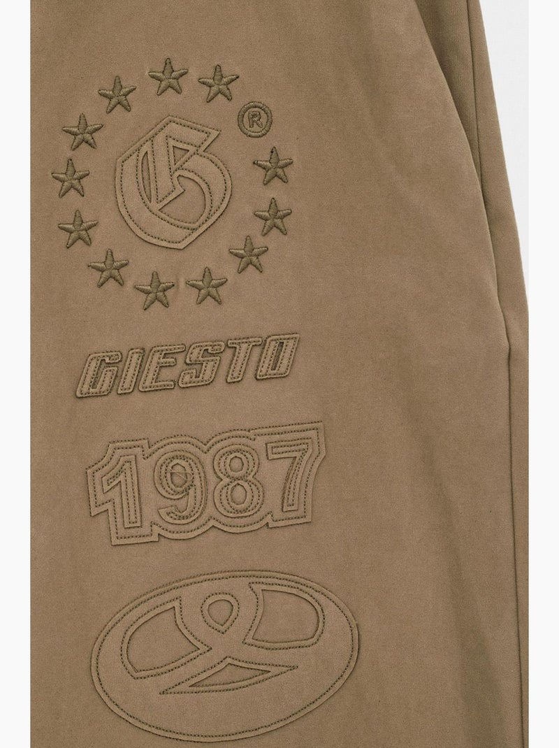 Calça de fato masculina giesto Cáqui - Kiabi