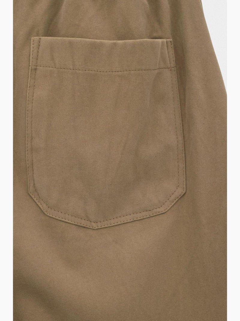 Calça de fato masculina giesto Cáqui - Kiabi