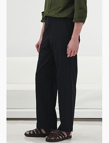 Calça de fato masculina giesto