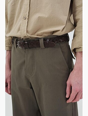Calça de fato masculina giesto