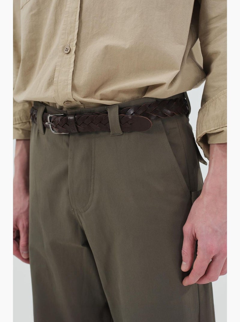 Calça de fato masculina giesto Verde cáqui - Kiabi