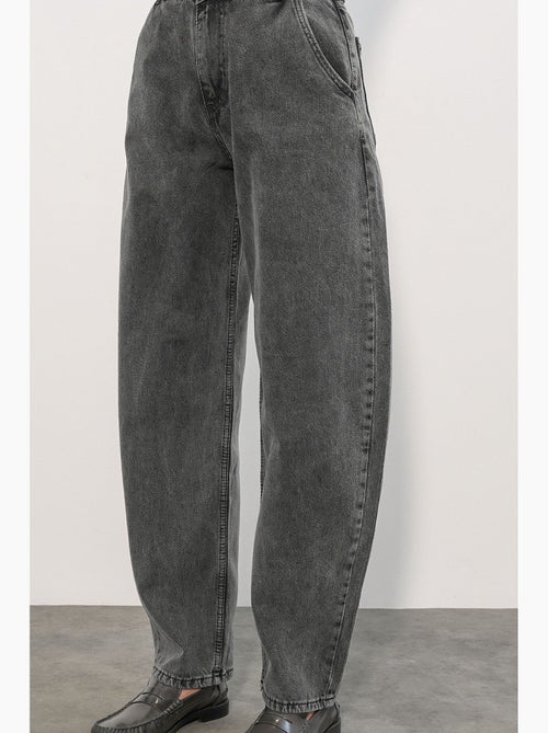 Calça de ganga larga de cintura alta bdart - Kiabi Calça de ganga larga de cintura alta bdart - Kiabi