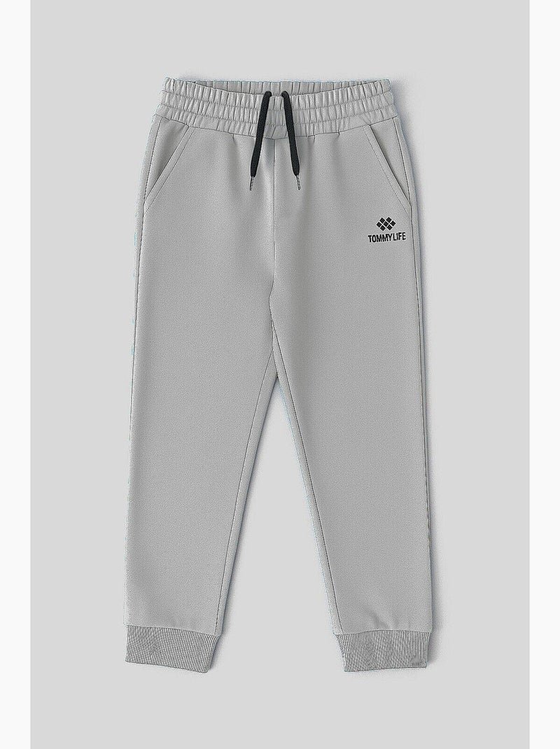 Calça de moletom infantil tommy Cinza-azul - Kiabi