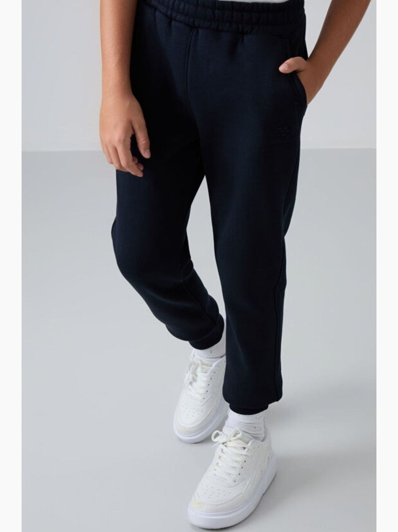 Calça de moletom infantil tommy Preto - Kiabi