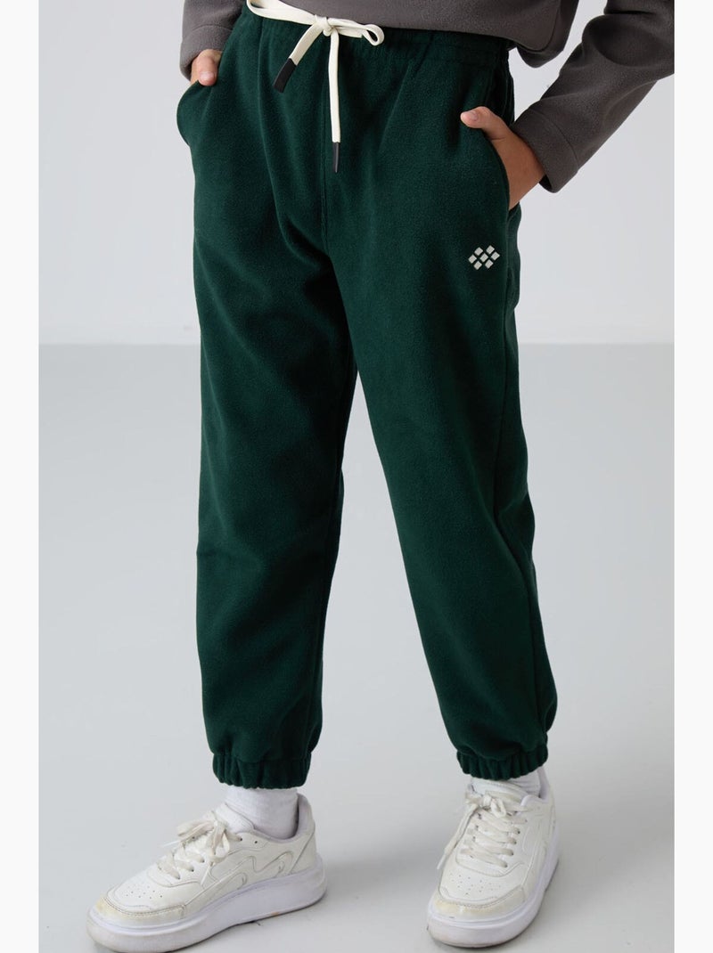 Calça de moletom infantil tommy Verde escuro - Kiabi