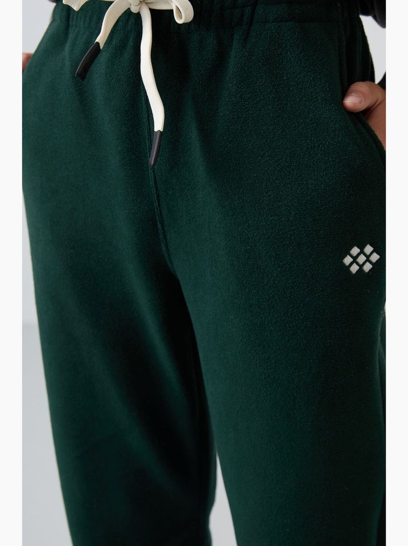 Calça de moletom infantil tommy Verde escuro - Kiabi