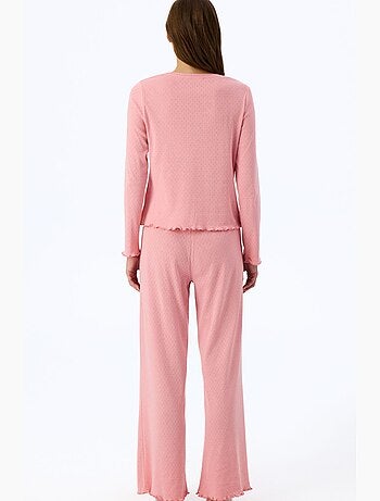 Calça de pijama pointelle penti