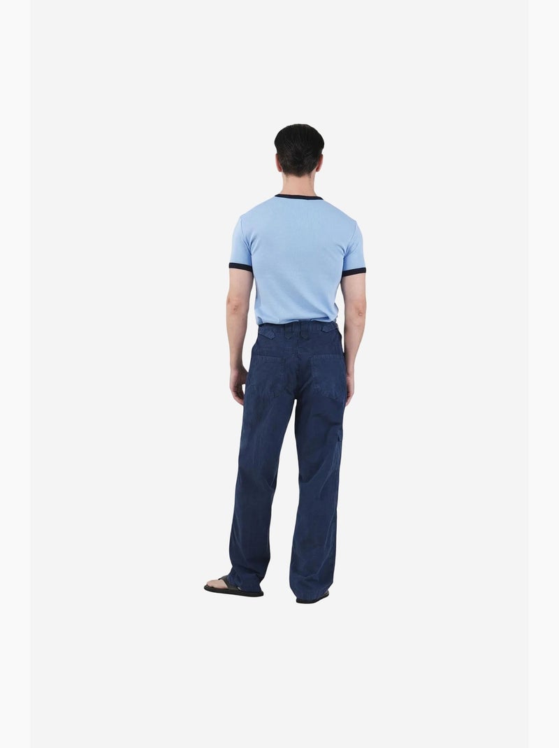 Calça de terno masculina giesto Azul-marinho - Kiabi