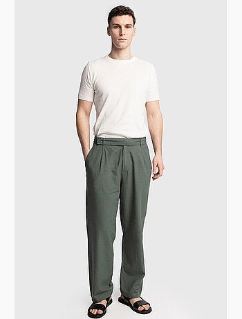 Calça de terno masculina giesto