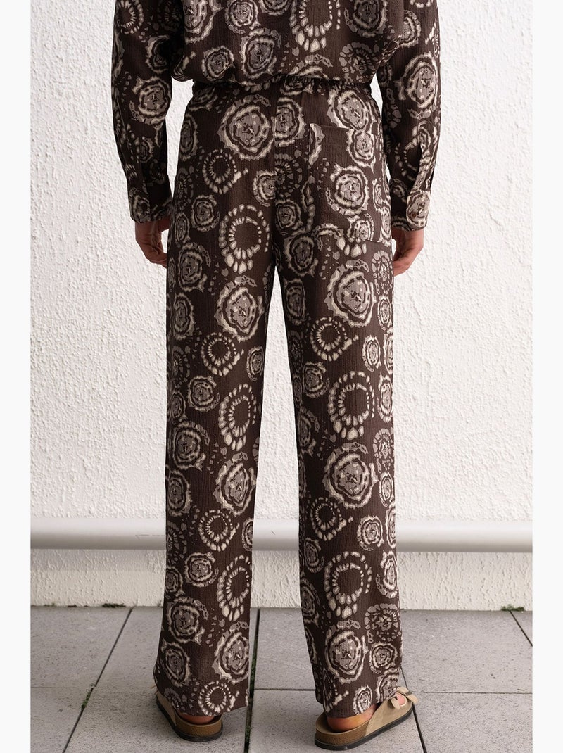Calça de terno masculina giesto Castanho - Kiabi